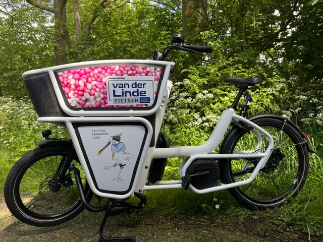 Bakfiets van Kraamzorg Texel Bakfiets van Kraamzorg Texel